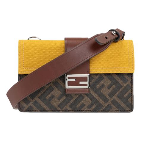 clutch bag fendi|fendi baguette pouch.